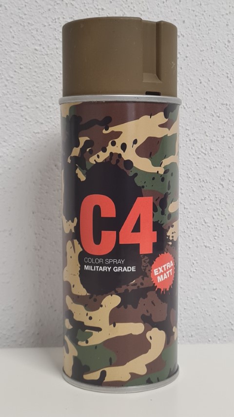 C4 Mil Grade Color Spray Coyote